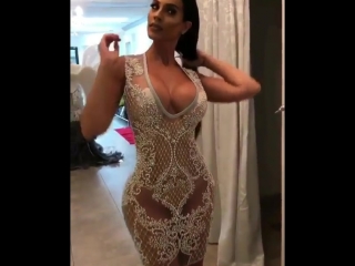 awesome beauty in a transparent chic dress, boobs, ass, sexy, non-porn