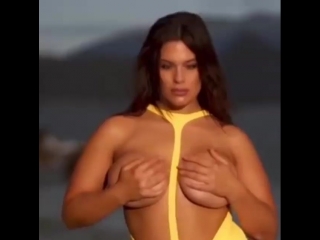 juicy beautiful elastic big breasts of a gorgeous hot woman, non-porn
